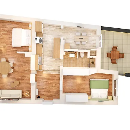 Olive - Terrasse - Zentral *