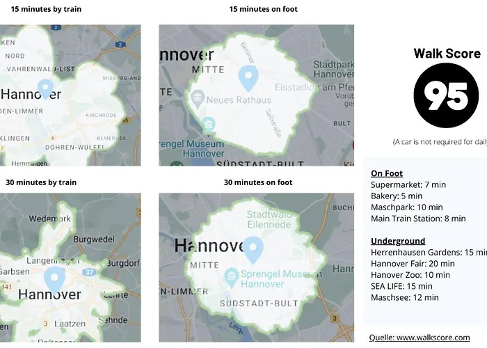 Olive - Terrasse - Zentral * Hannover