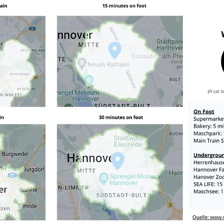 Olive - Terrasse - Zentral * هانوفر